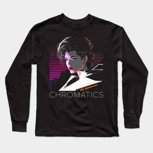 Chromatics • • Original Fan Art Design Long Sleeve T-Shirt